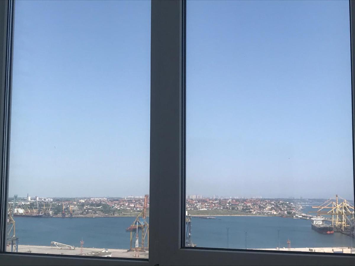 Flat with the sea view Apartment Chornomorsk Ngoại thất bức ảnh