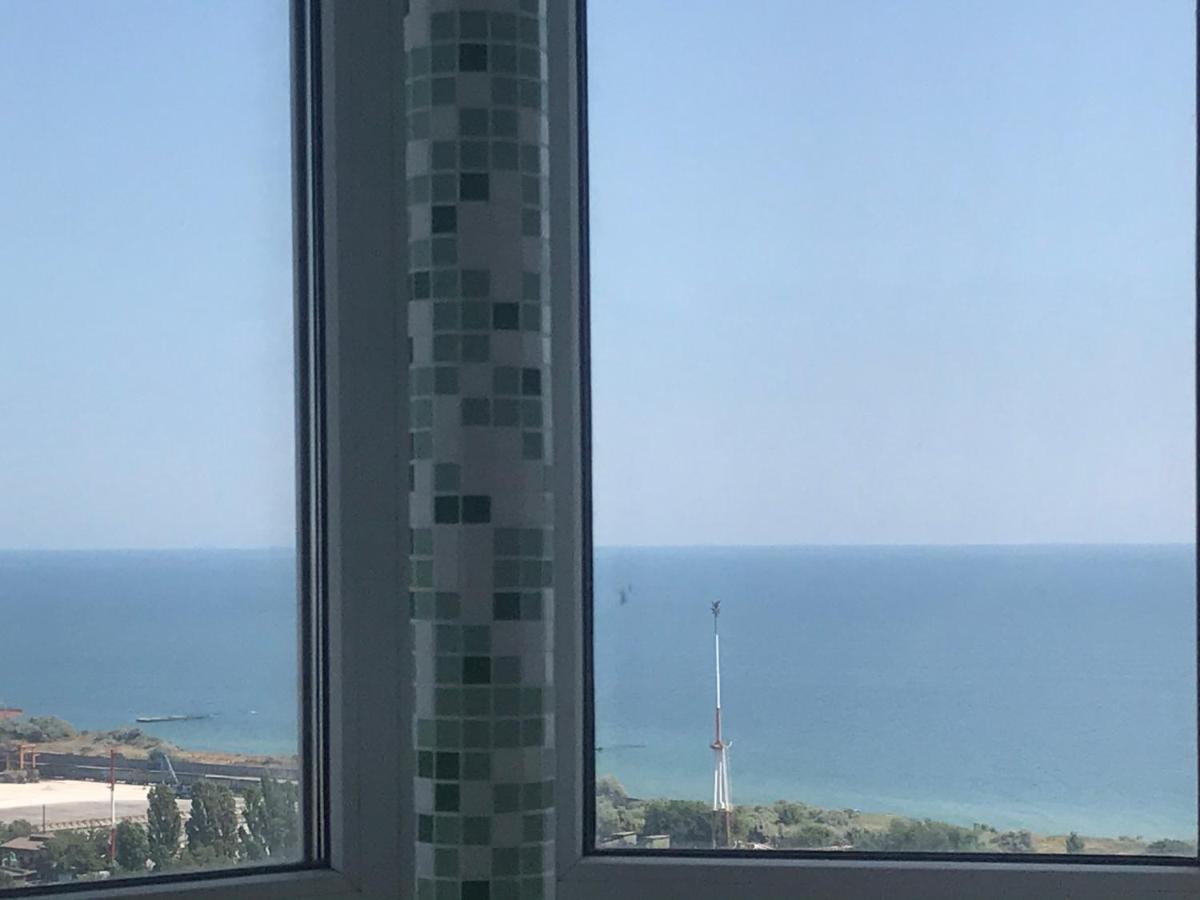 Flat with the sea view Apartment Chornomorsk Ngoại thất bức ảnh